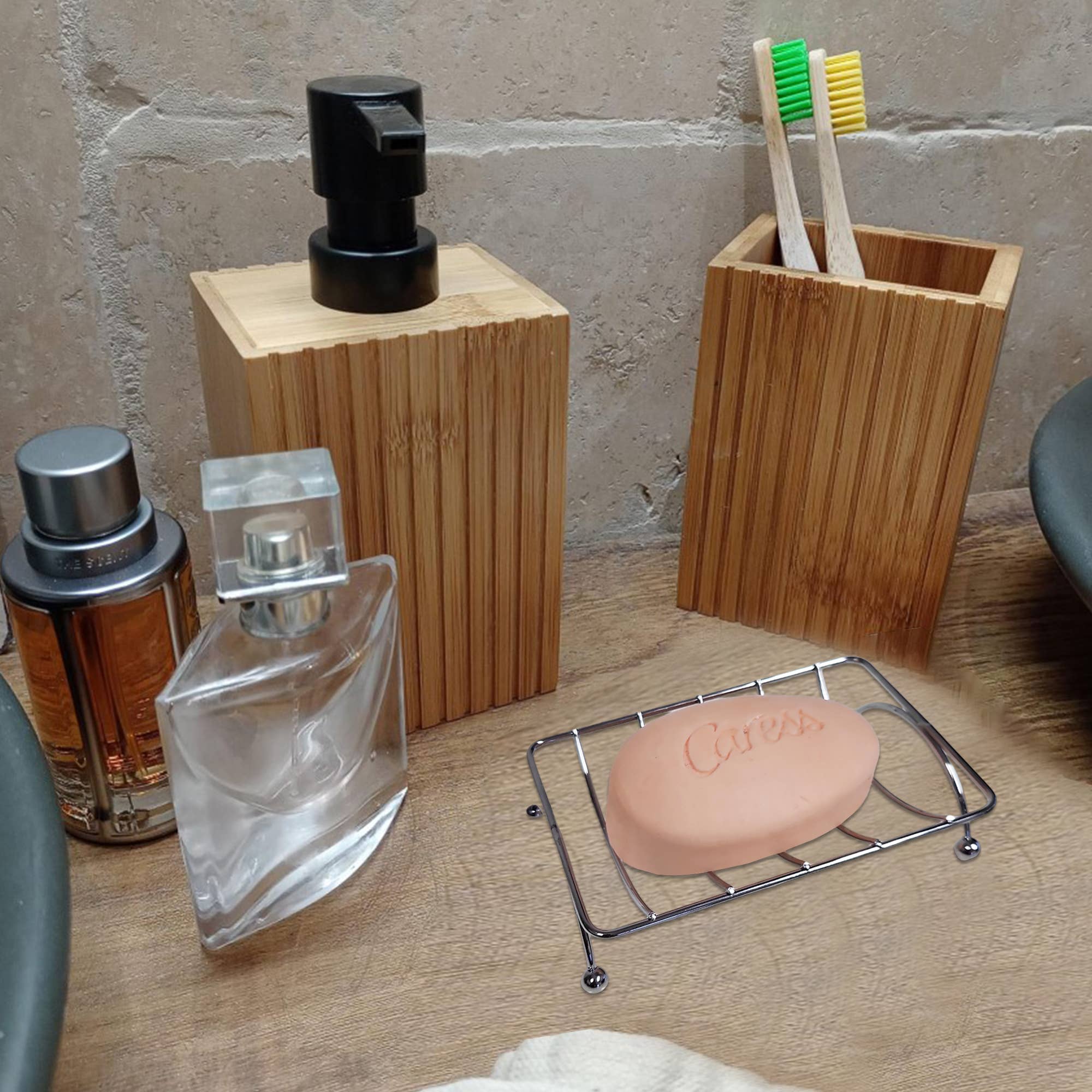 Evideco French Home Goods - Wholesale Bath Soap Dish - Self-Draining Metal Wire Soap Dish Holder4