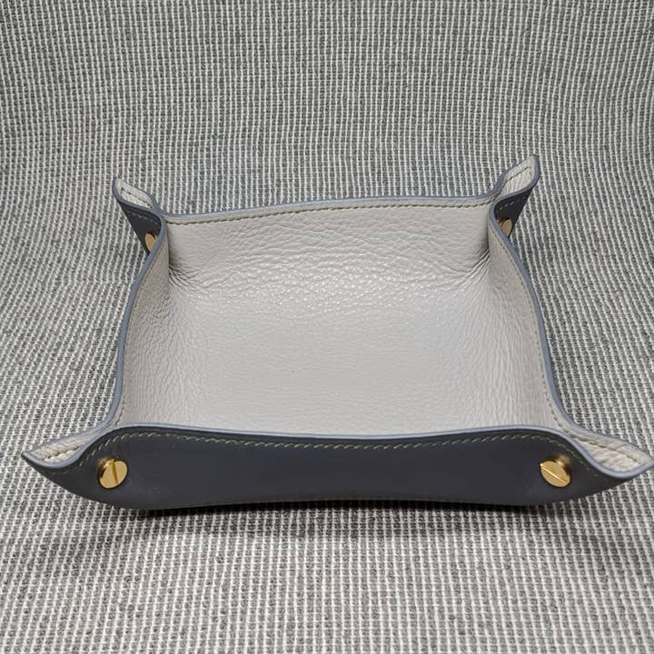 VALET TRAY - GREY & LIGHT GREY for wholesale by KUBEEKA
