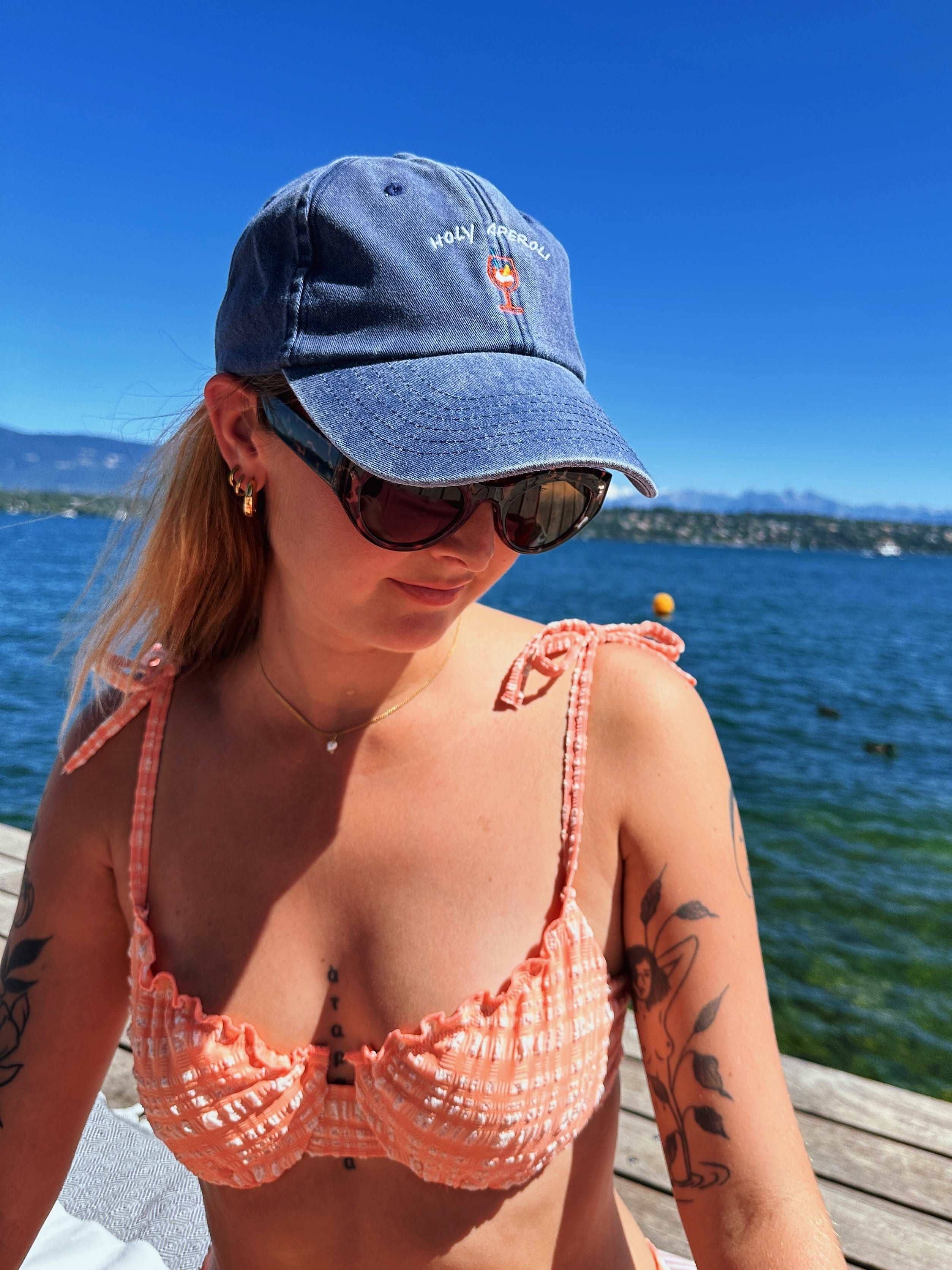 The Refined Spirit - Wholesale Baseball Cap - Unisex - Holy Aperoli - Vintage Cap7