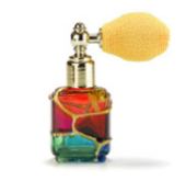Alice Sturzinger LLC - Wholesale Perfume/Eau de Toilette - Pompetta Mini Perfume Bottle with Atomizer - Assorted Shape 5