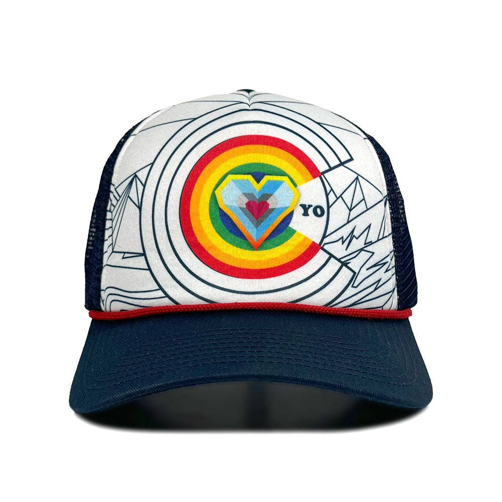 YoColorado - Wholesale Trucker Hat - Unisex - Hat - Open Hearts Collection Foam Trucker LIMITED EDITION