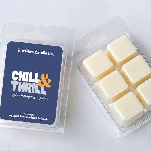 Chill & Thrill - Wax Melts for wholesale by Low Glow Candle Co