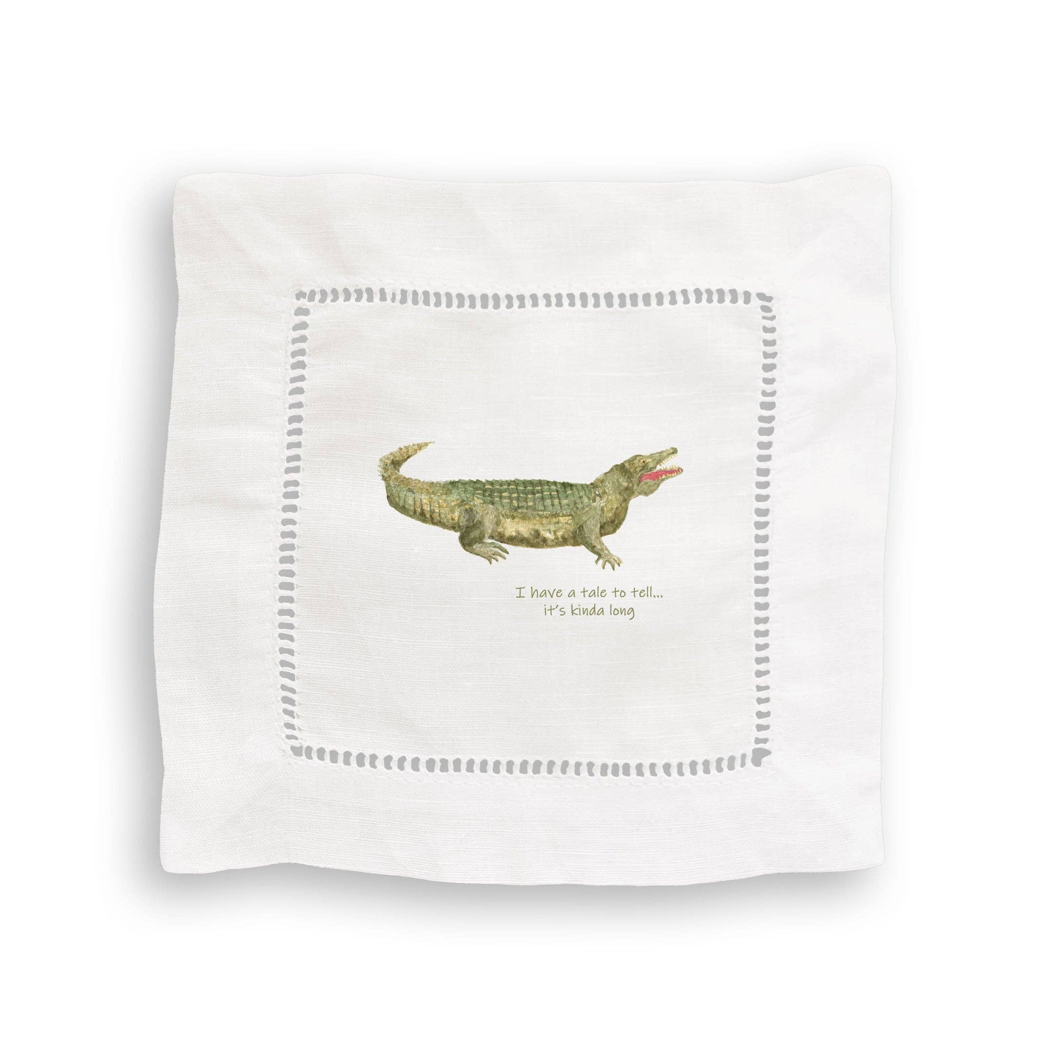 French Graffiti - Wholesale Tea Towel - Tale to Tell Alligator4
