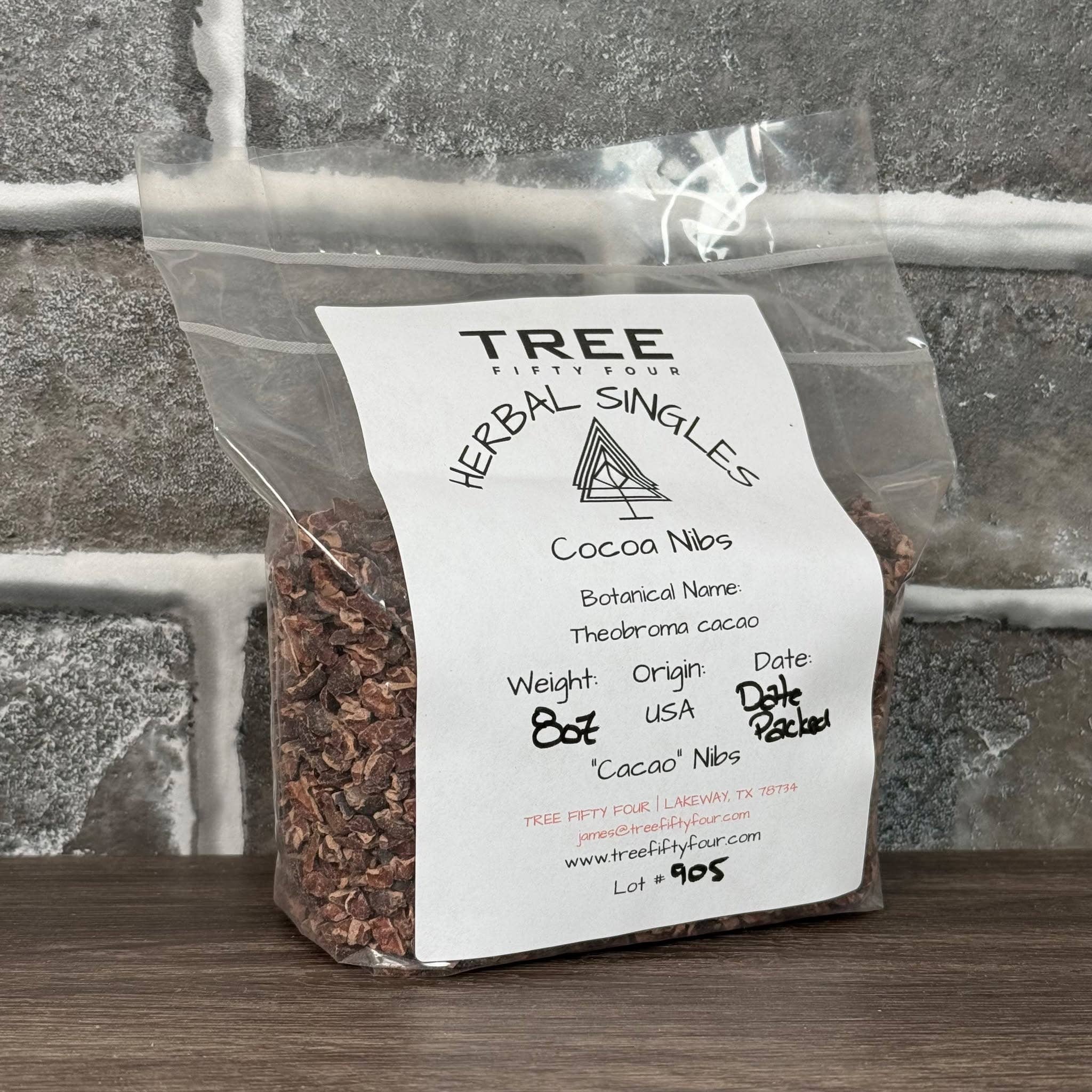Tree Fifty Four - Wholesale Cocoa Nibs - Cocoa Nibs (Cacao) | 2oz - 1 KG | Bulk Herbs4