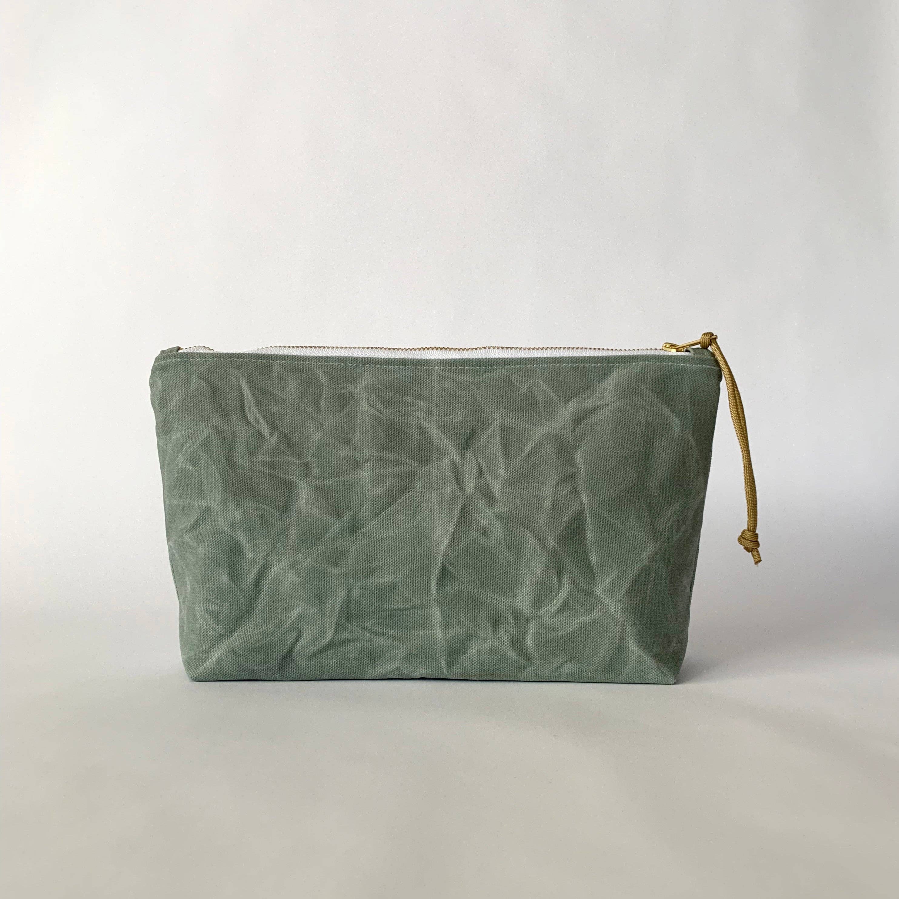 Newton Supply Co - Wholesale Makeup/Cosmetic Bag - waxed canvas cosmetic bag2