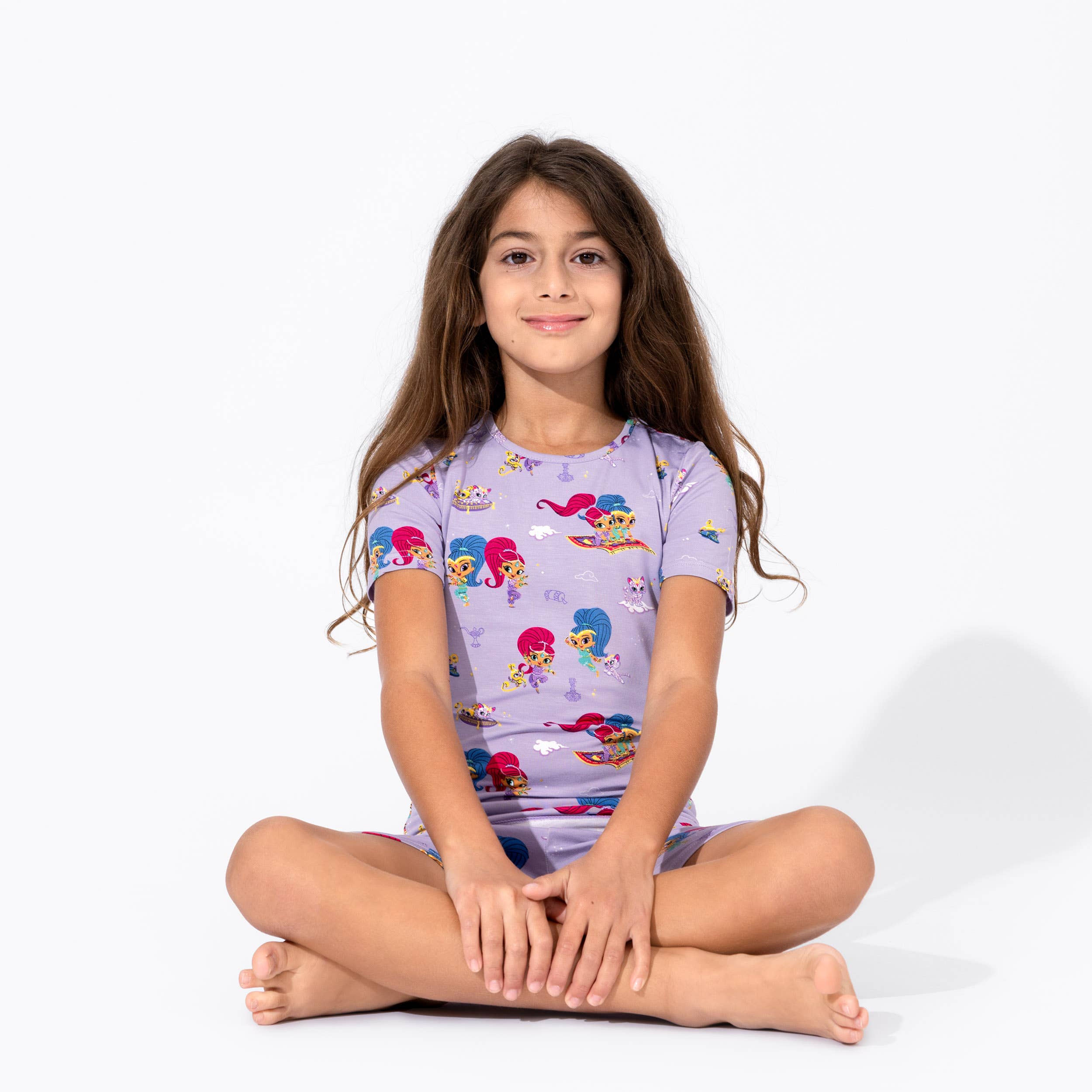 Wholesale Shimmer and Shine Kids Bamboo Short Set for your
