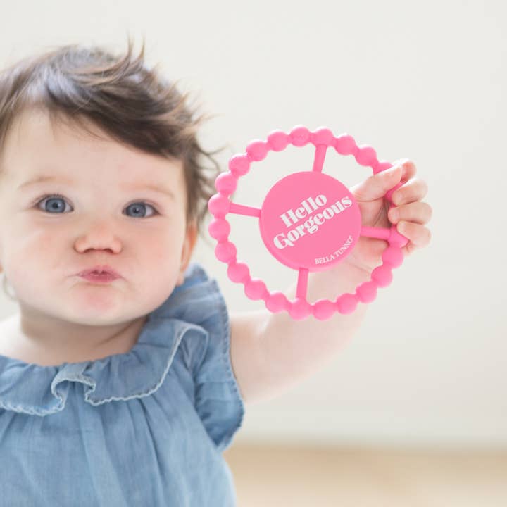Bella Tunno - Wholesale Teether (Not Clip-On) - Baby - Hello Gorgeous Happy Teether3