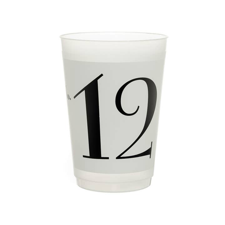 Palm Hill Design – wholesale Disposable cup – Numbers Cups12