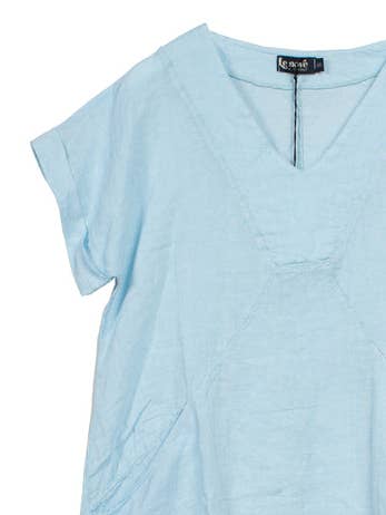 Ginevra Kjole I Himmelblå for engroshandel hos Caposhie