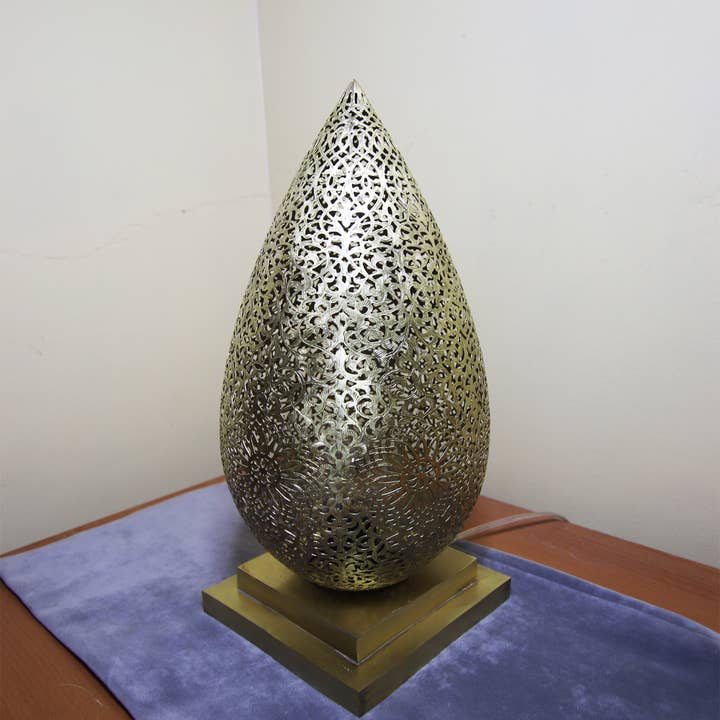 bazarifinagh - Wholesale Accent/Desk Lamp - Handmade Moroccan floor lamp with oriental Design 2