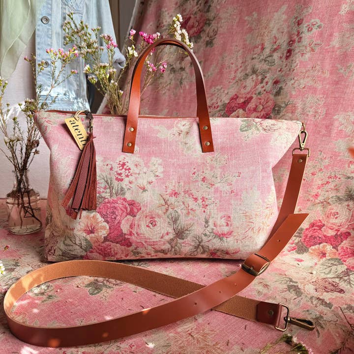 Atenti - Wholesale Tote Bag - Women's - Rosewood Buddy Bag5