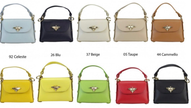 JIJOU CAPRI – Engroshandel Crossbodytaske - Dame – Maya humlebi læder mini crossbody taske JIJOU CAPRI7