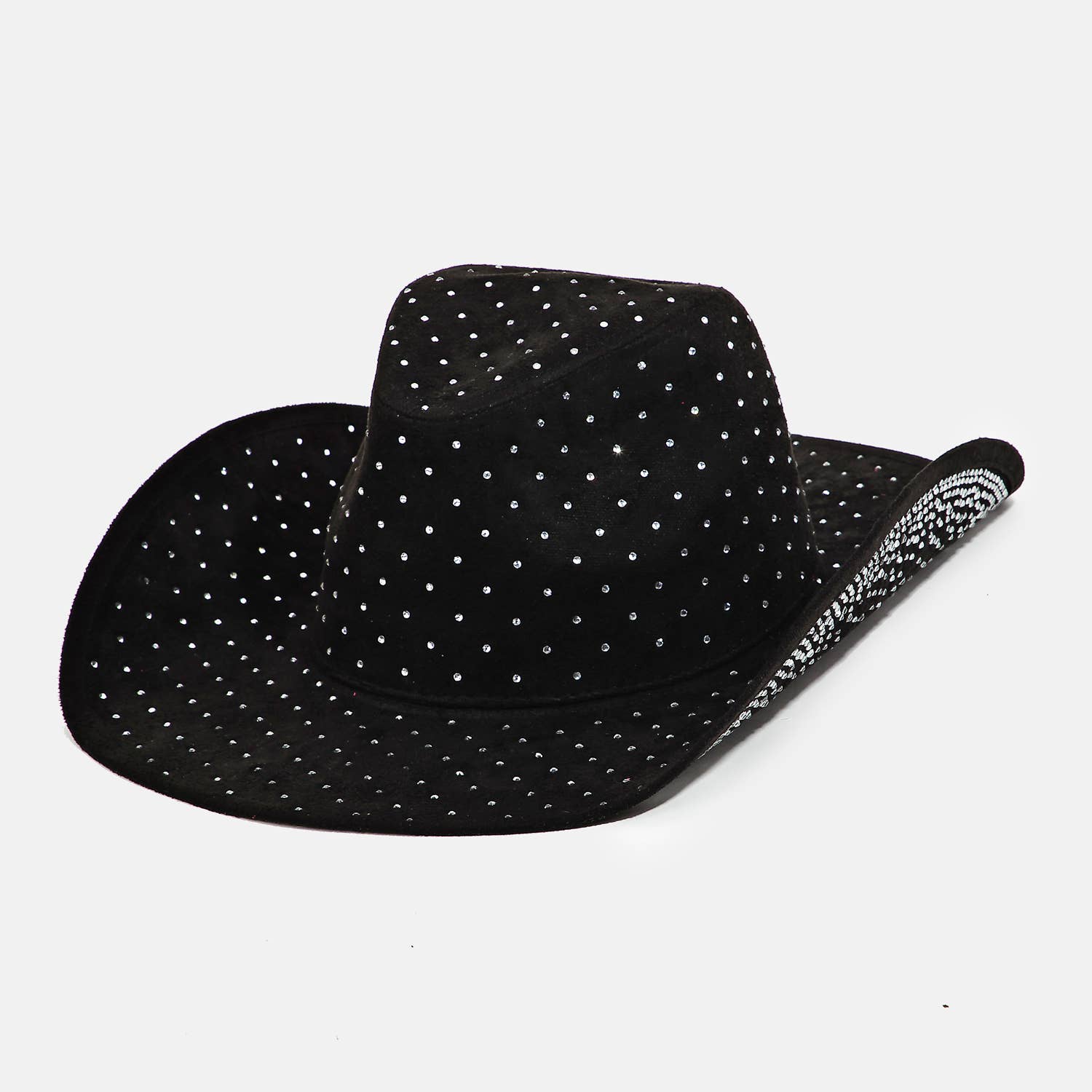 Collections by Fame Accessories - Wholesale Cowboy Hat - Women's - Western Studded Pattern Cowboy Hat3