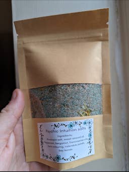 Psychic Intuition ritual bath soak Bergamot, Peppermint for wholesale by Born Magical