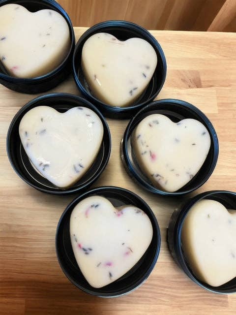SuVa - Wholesale Solid Lotion - Heart Shaped Lotion Bars2