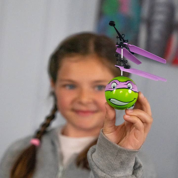 World Tech Toys - Wholesale Toy Plane - Kids - Nickelodeon TMNT Donatello UFO Ball Helicopter