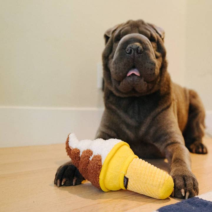 Only An Ocean Europe - Wholesale Pet Plush Toy - Dog - P.L.A.Y Snack Attack Swirls n' Slobbers Soft Serve2