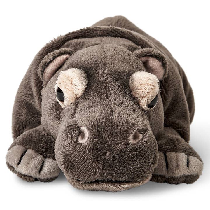 Uni Toys - Wholesale Stuffed/Plush Toy - Kids & Baby - Hippo lying down - 30 cm (length) - cuddly/plush toy1