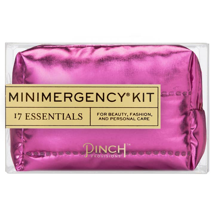 Puffer Minimergency Kit | Fuchsia for wholesale by Pinch Provisions