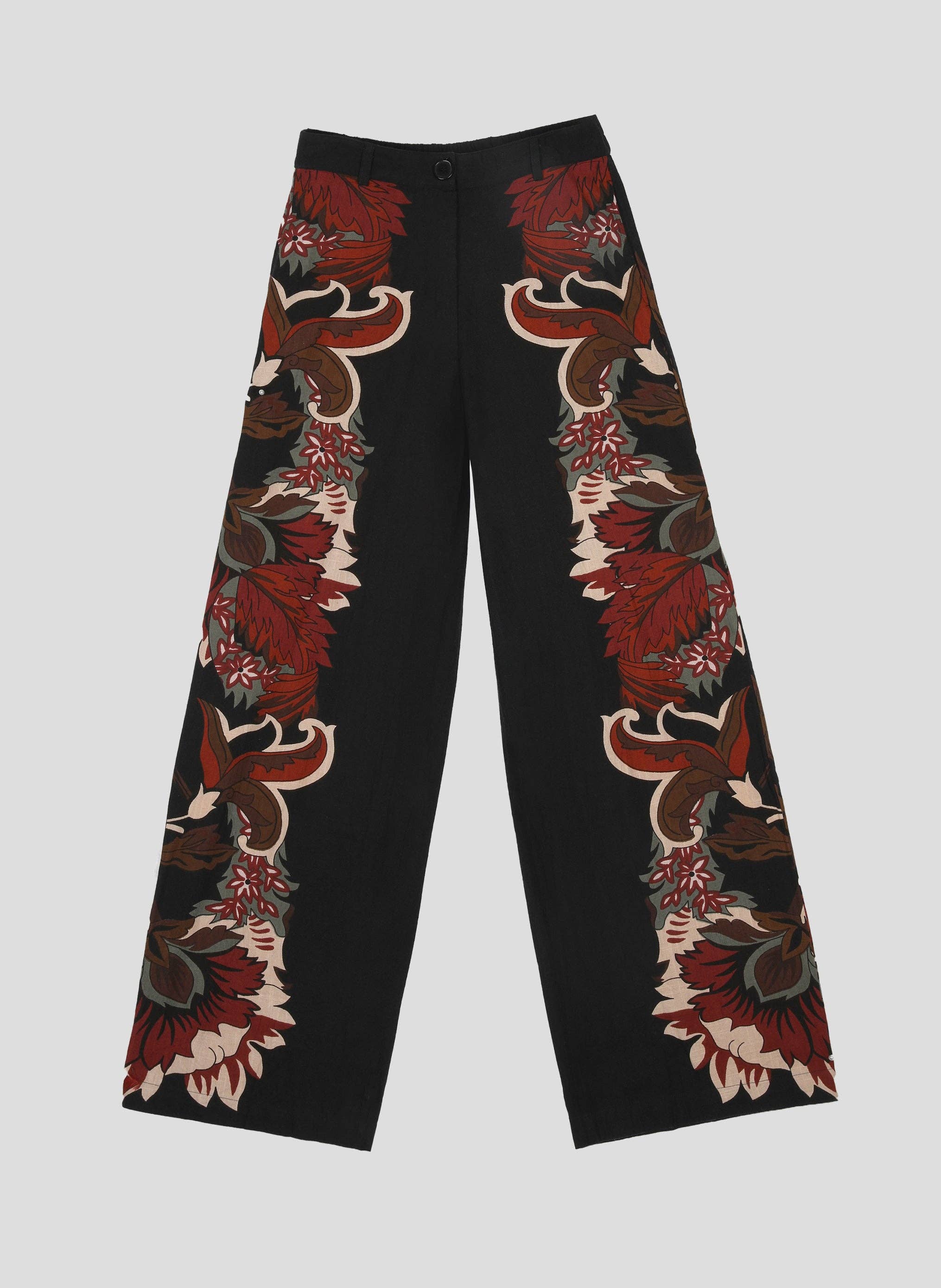 An'ge – Calças - Mulher por atacado – CALÇAS ROSSITA pachama preto6