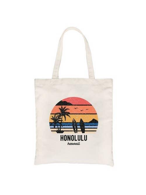 Sac en toile Beach-Honolulu pour la vente par 365 In Love