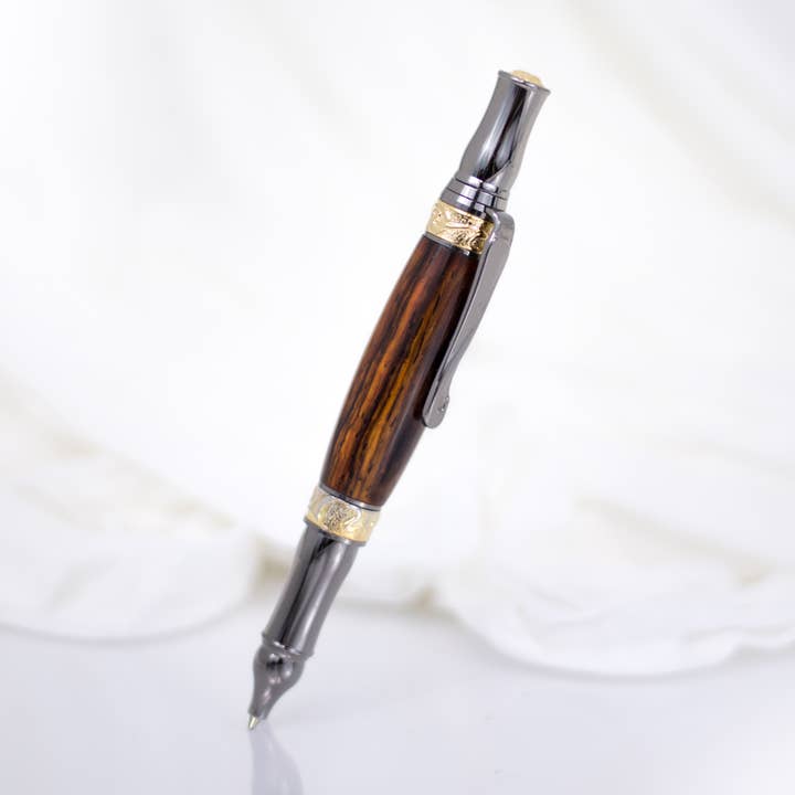 Heirloom Pen - Bocote Wood for wholesale by Ortmann Woodcraft