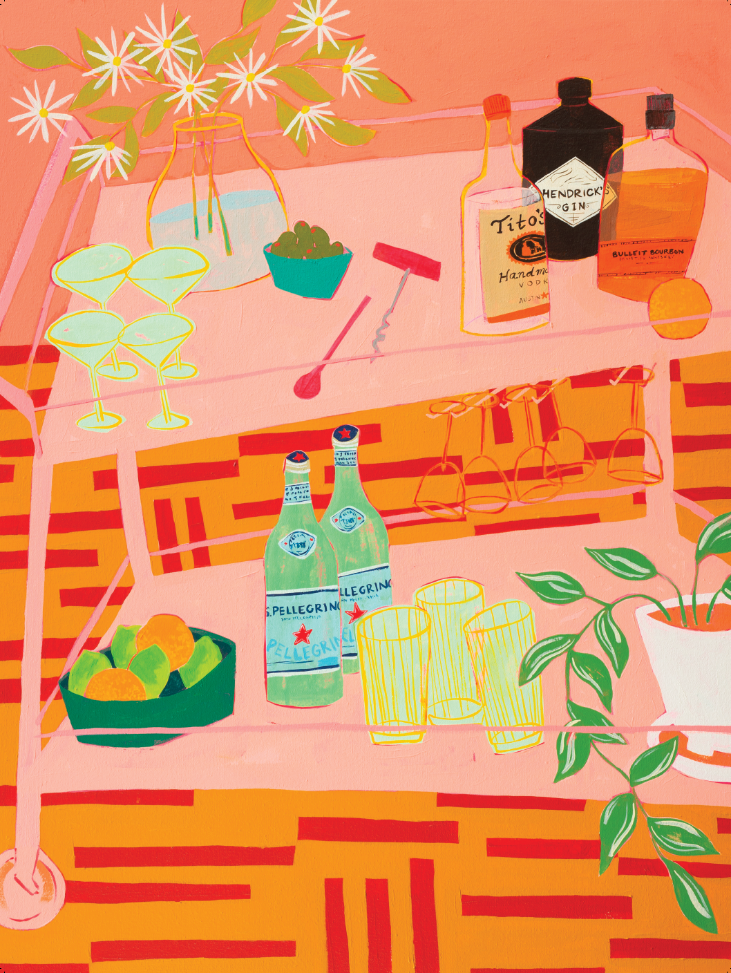 JIGGY Puzzles - Wholesale Puzzle - Adult - 800pc Puzzle: Bar Cart, Bailey Schmidt1