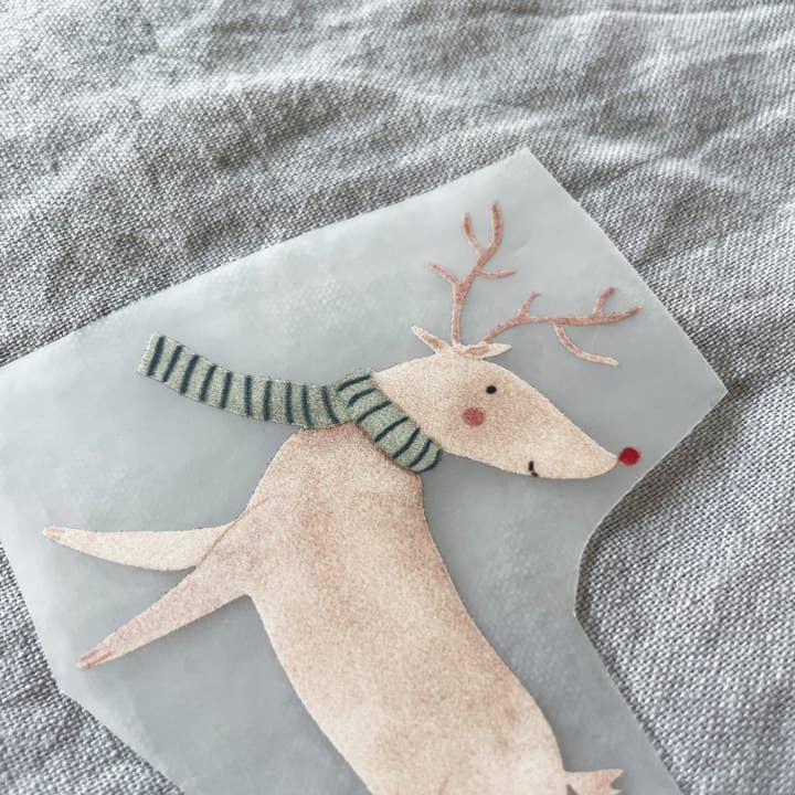 Hannahs Firlefanz - Wholesale Patch - Iron-on reindeer2