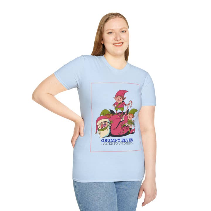 Camiseta Softstyle Unissex por atacado de 2 Sharks Apparel And More