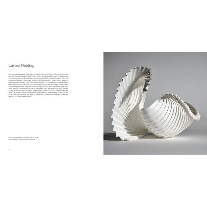 Schiffer Publishing – Großhandel Buch – Erwachsene – Papierskulptur: Fluid Forms