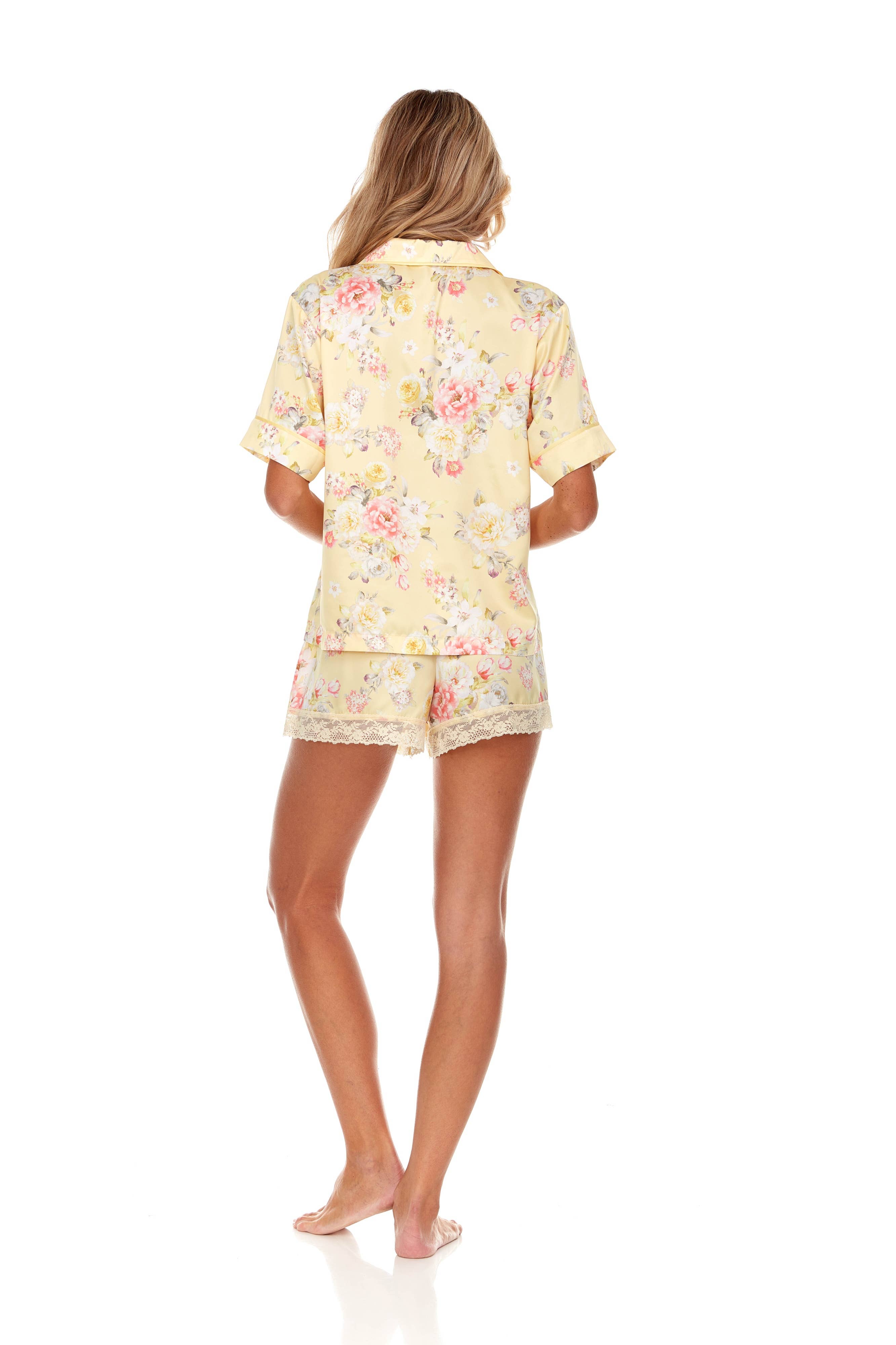 Flora Nikrooz - Wholesale Sleepwear Set - Women's - Selena Printed Notch Set8
