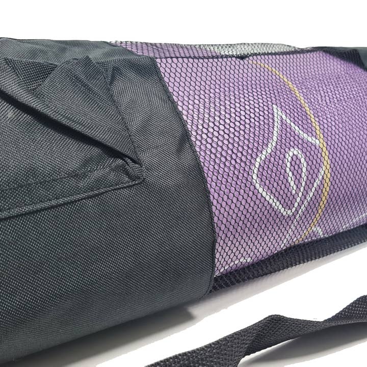 NHP International - Wholesale Yoga Bag - Black Bodycoach yogamat bags with mesh4