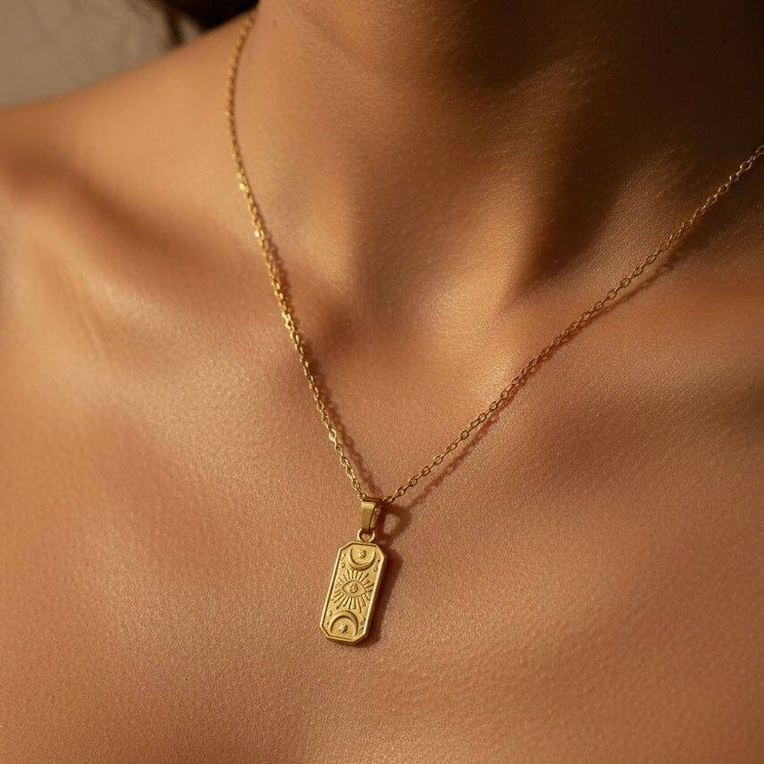 DUESTELLE ITALIA - Vente Colliers à pendentif - Collier Boho Sole1