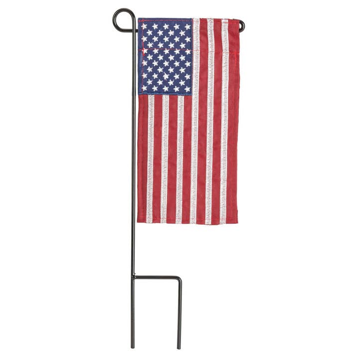 Cottage Garden - Wholesale Flag - AMERICAN MINI FLAG WITH FLAG POLE STAKE