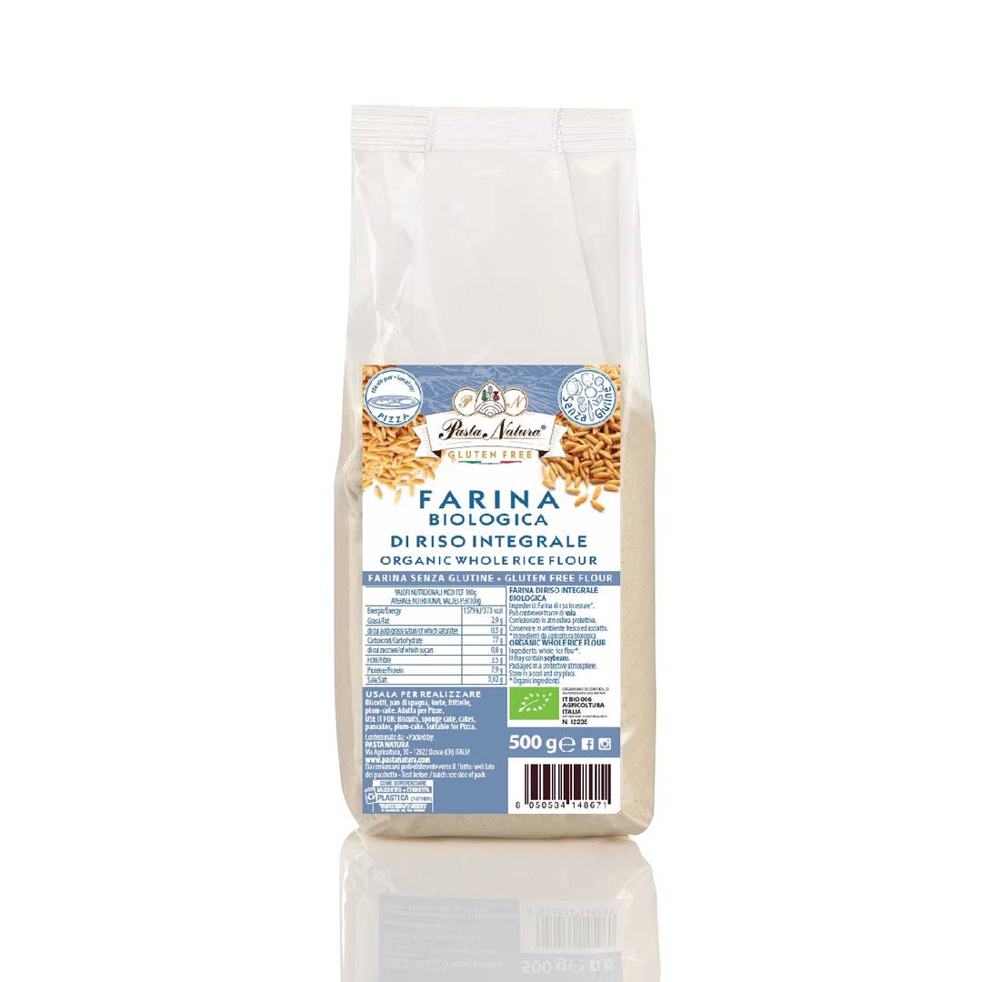 Organic & Gluten Free Whole Wheat Rice Flour for wholesale by PASTA NATURA
