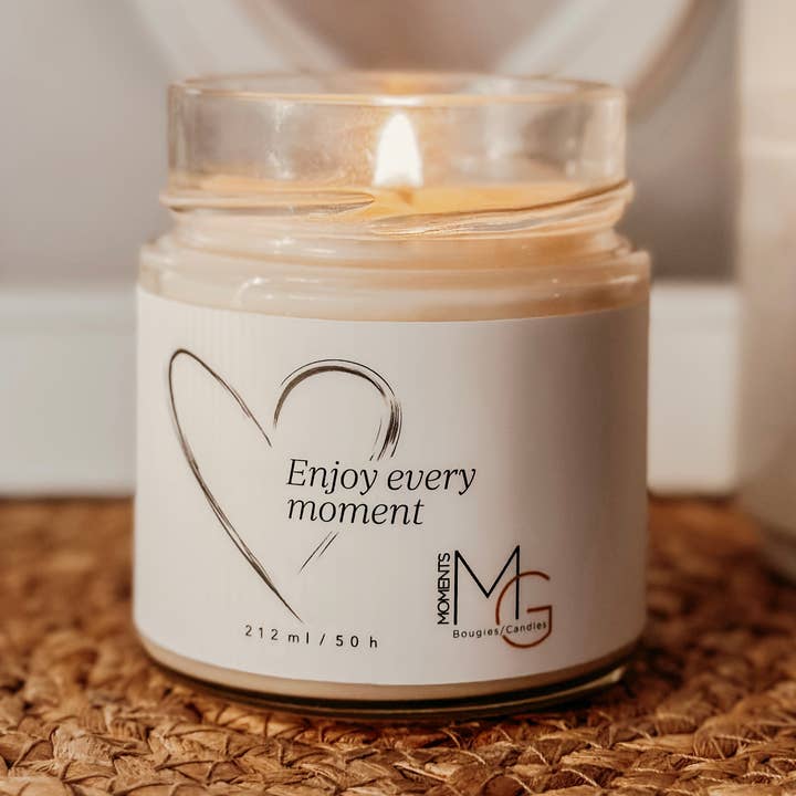 Goditi ogni momento Soy Candle per la vendita all'ingrosso da parte di Moments MG