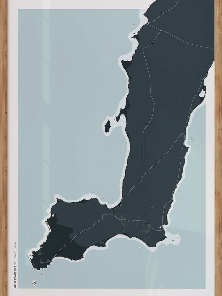 Yorke Peninsula, SA för wholesale av Someplace When Maps