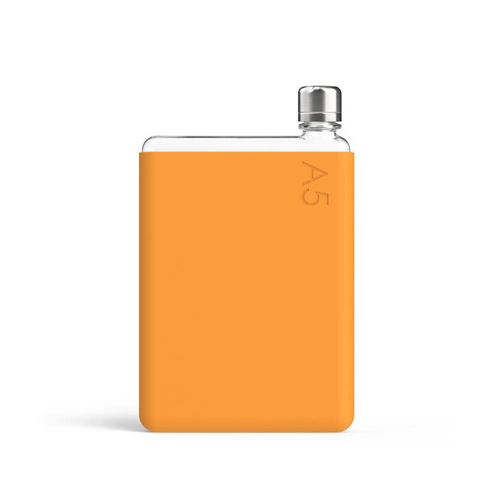 memobottle - Venta al por mayor Fundas para recipientes de bebida - Funda de silicona A5 - Mandarina