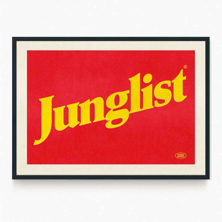 Junglist - Music Print for wholesale by Reign&Hail