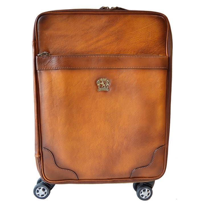 Pratesi Intercontinental Trolley In Cow Leather for wholesale by Pratesi