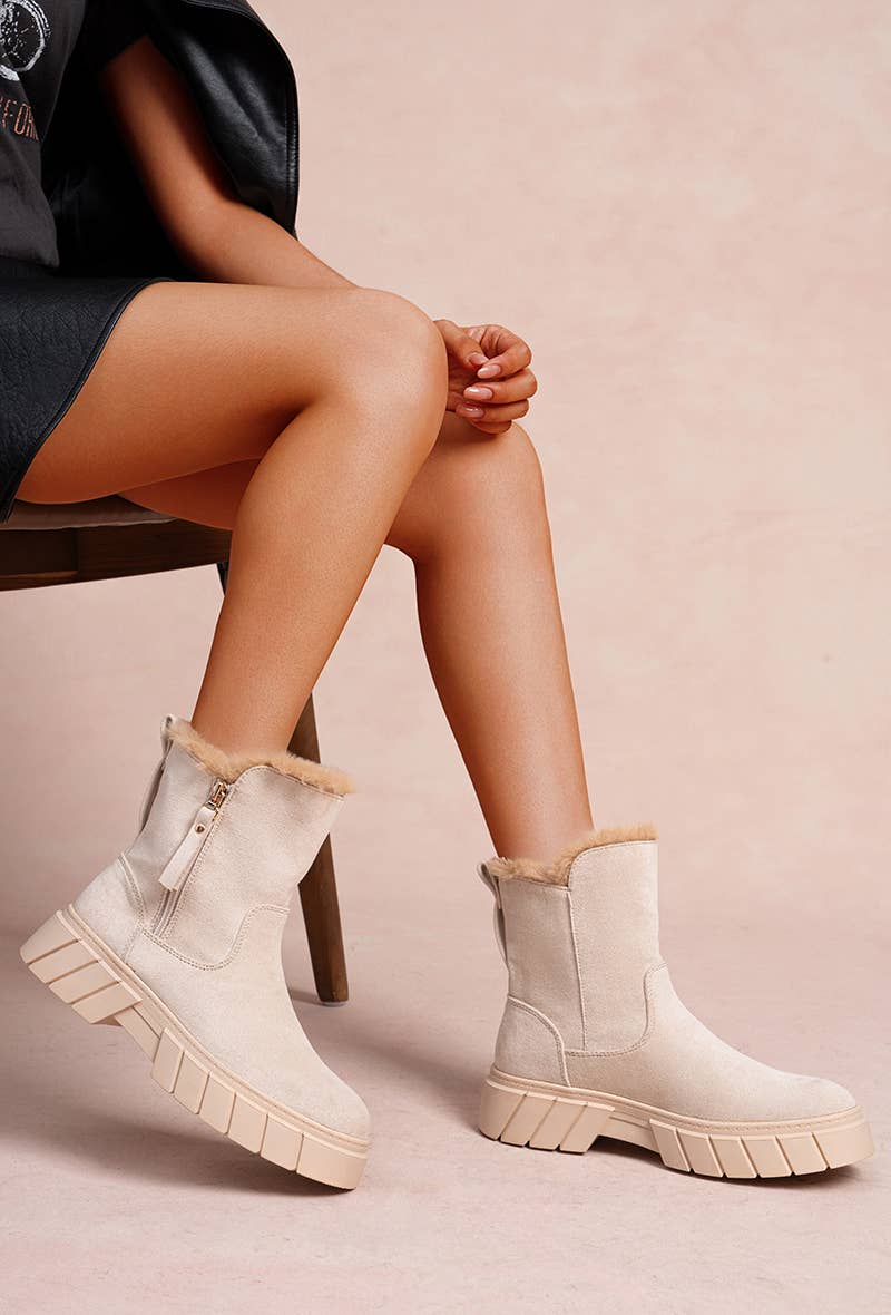 LADY GLORY - Wholesale Booties - Women's - Women's Lined Ankle Boots – Warmth & Modernity3