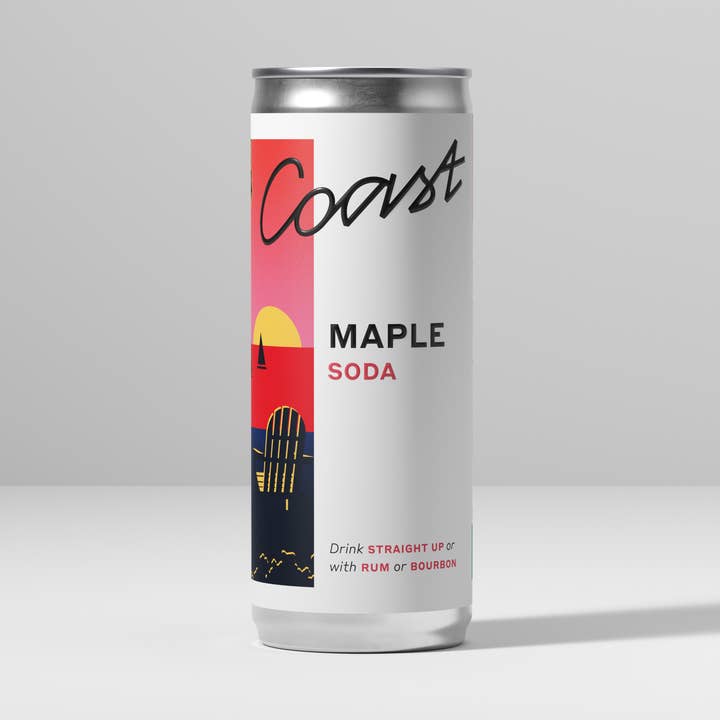 Coast Maple Soda - Burkar för wholesale av Coast Drinks