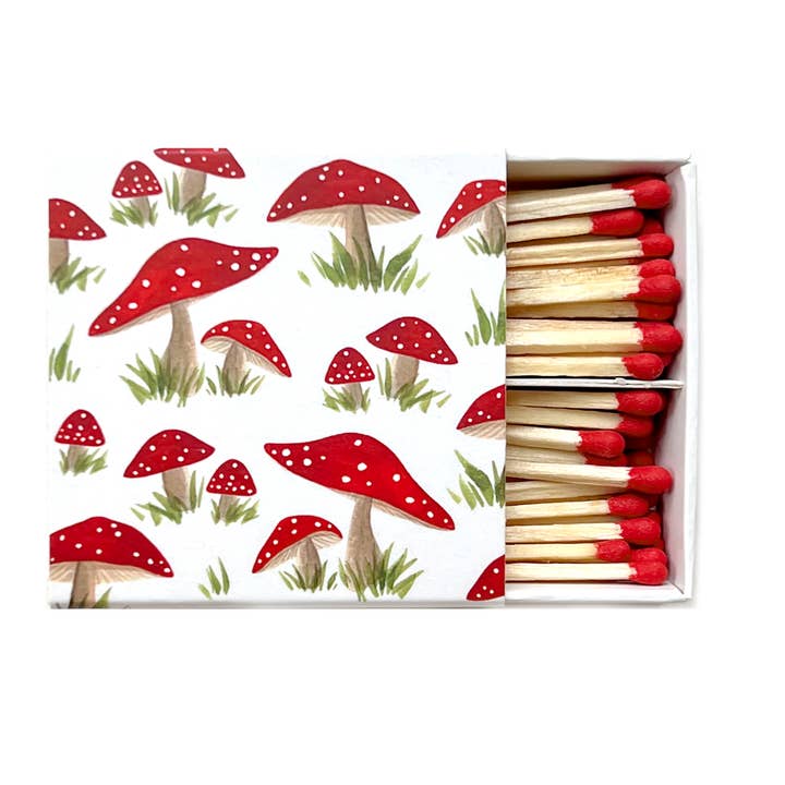 Magical Mushroom Matches | Candle Matches for wholesale by Abigail Jayne Design