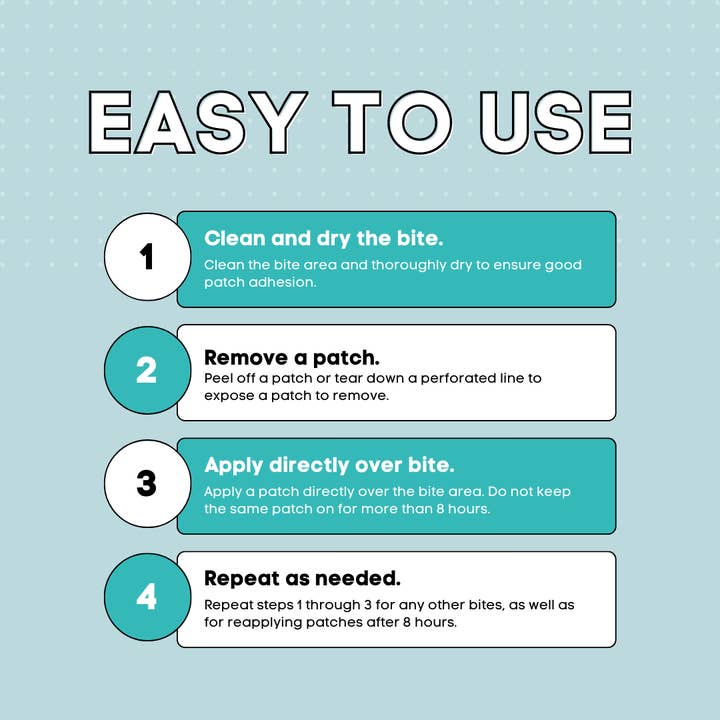 Quelly - Wholesale Itch Ointment/Cream - Quelly Duo Insect Bite Itch Relief Patches3