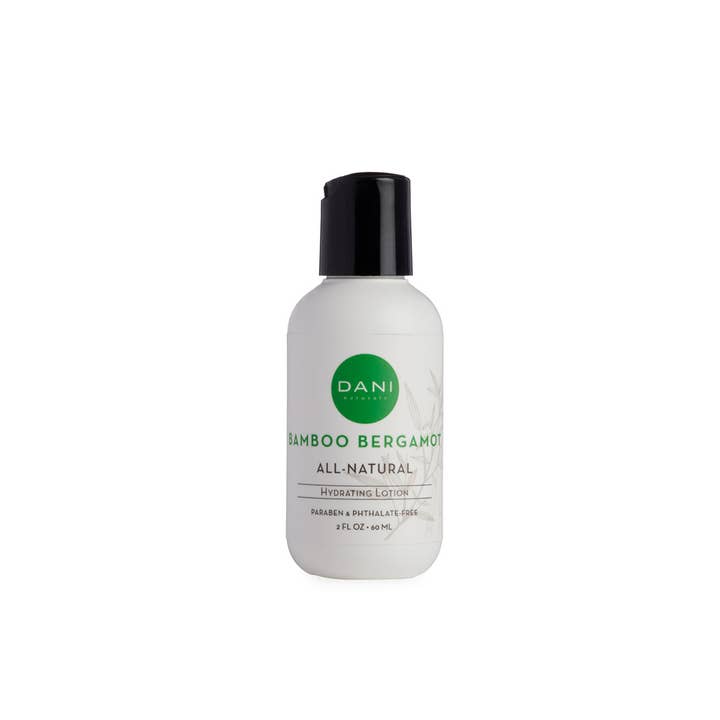 Bamboo Bergamot Hand & Body Lotion 2oz for wholesale by DANI Naturals