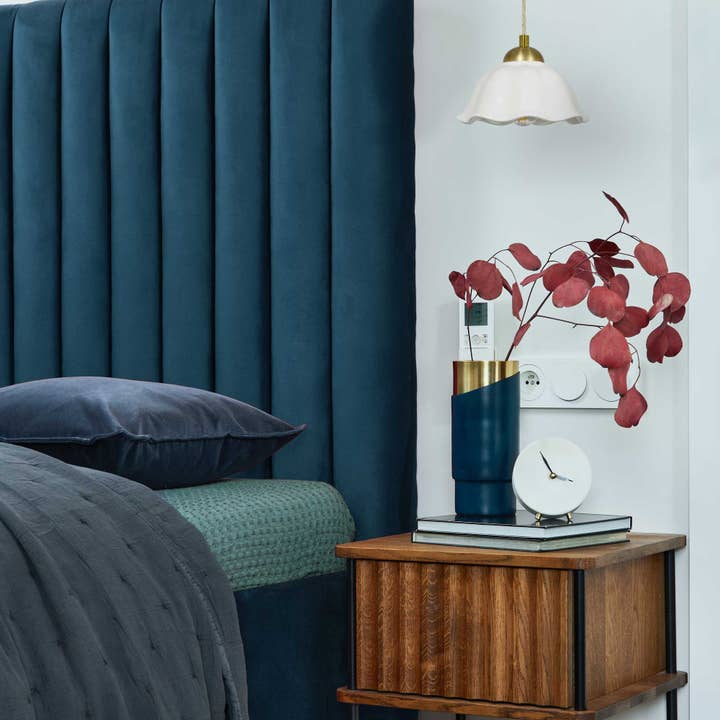 C-Création - Wholesale Chandelier/Hanging Light - Nanny enamelled ceramic pendant and textile cord2