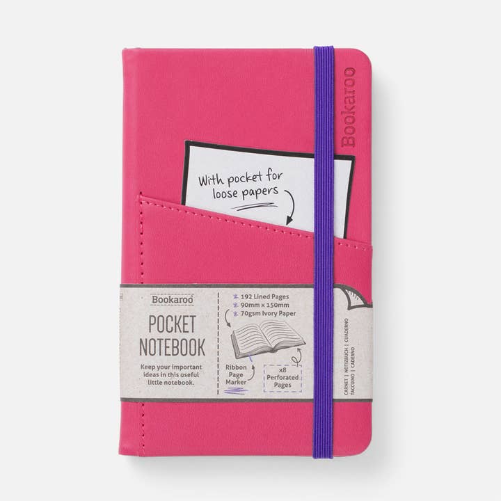 if USA - Wholesale Notebook - Bookaroo A6 Pocket Notebook19