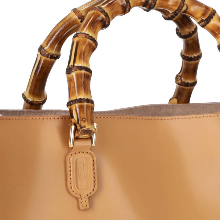 Quarzovivo - Vendita all'ingrosso Borsa con manico - Donna - BORSA A MANO IN PELLE LISCIA MADE IN ITALY - ELETTRA