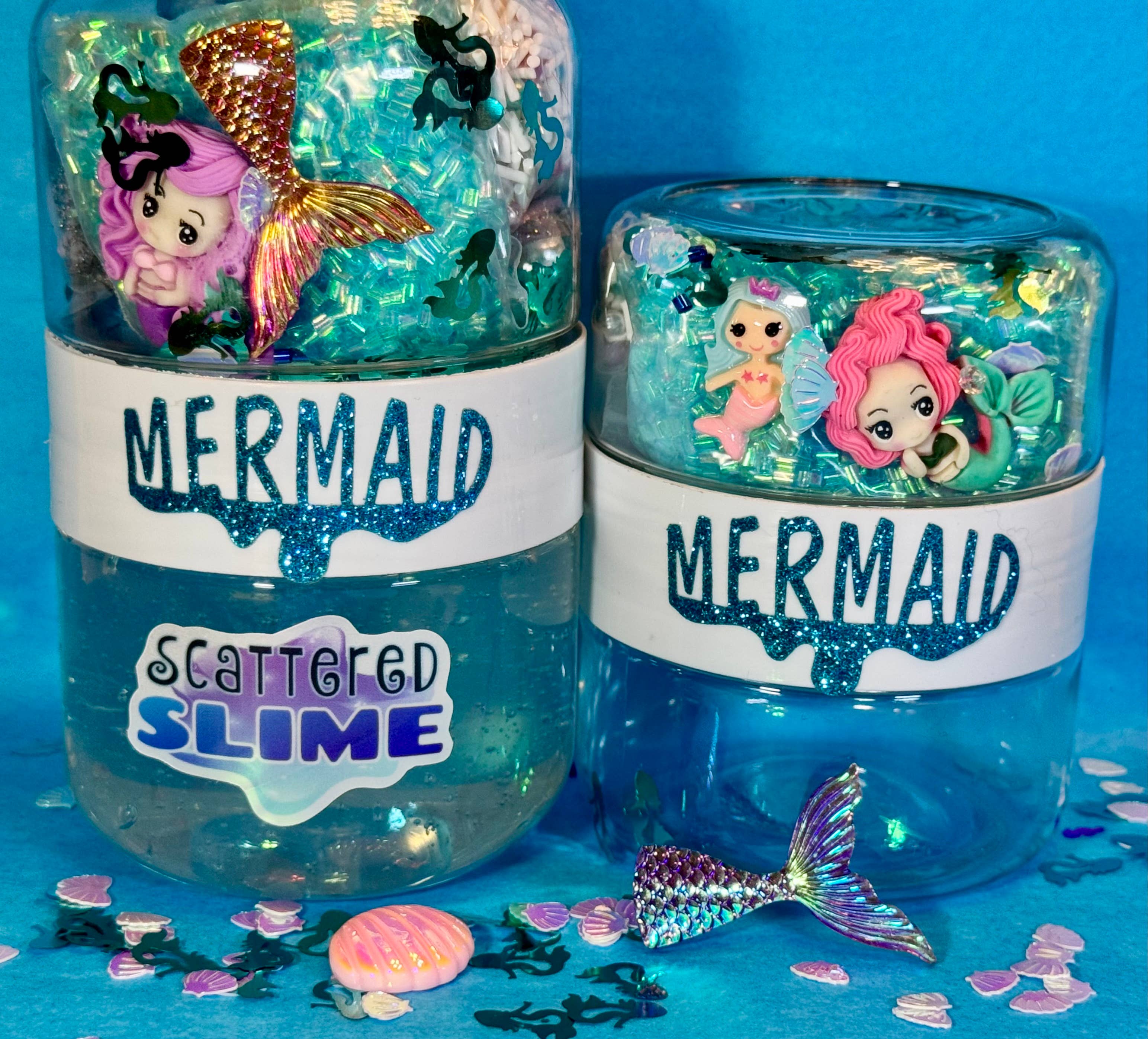 Scattered Slime - Wholesale Putty/slijm - Kinderen - Zeemeerminnen-slimemixpakket2