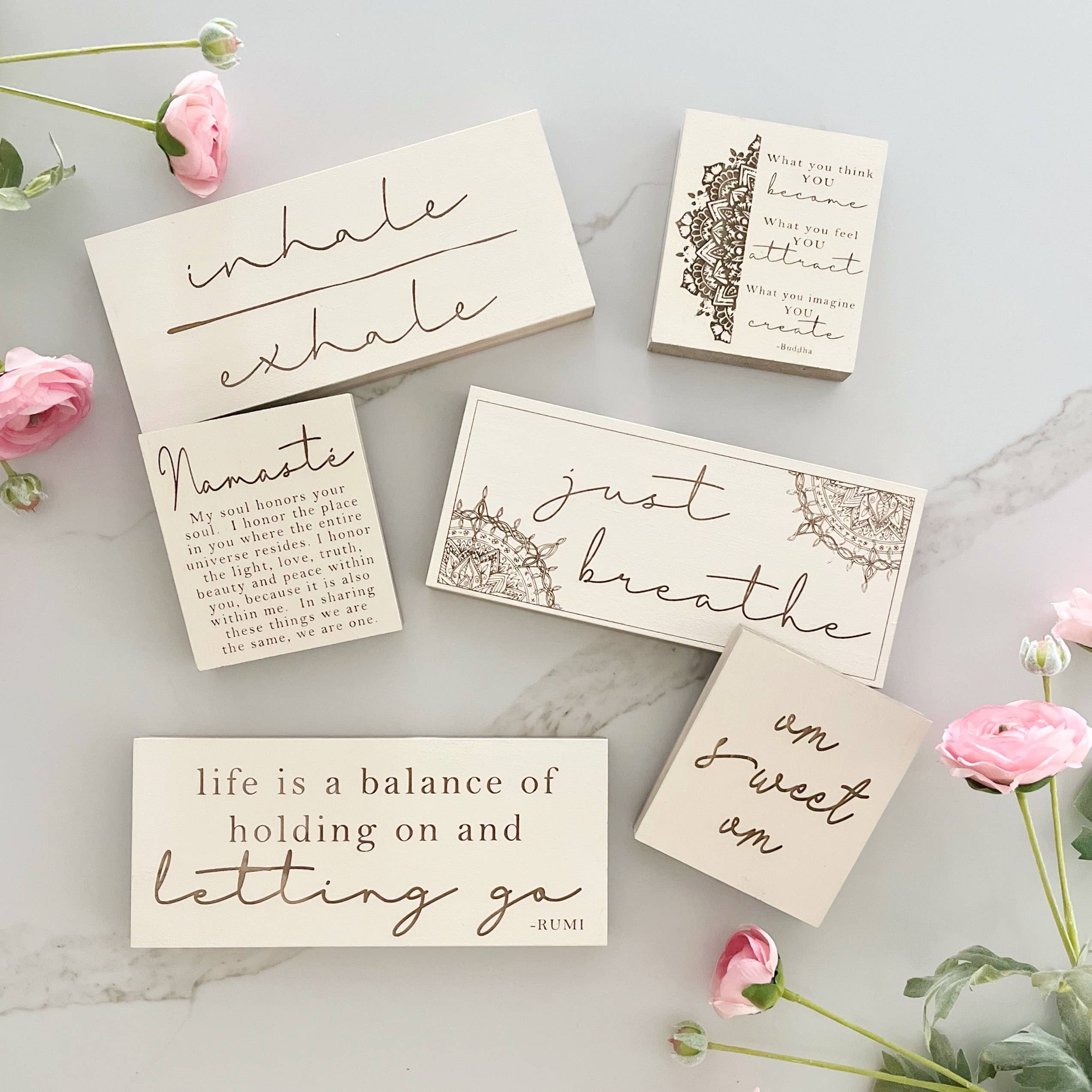 CO|Creative - Vendita all'ingrosso Cartelli - Cartello Om Sweet Om2